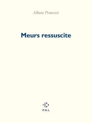 cover image of Meurs ressuscite
